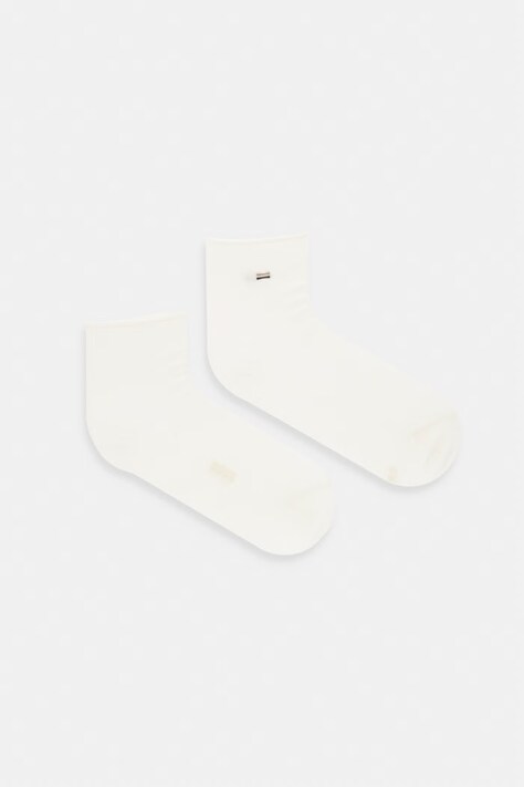 BOSS skarpety damskie 2P SH Light Rib 2-pack beżowe 50567011