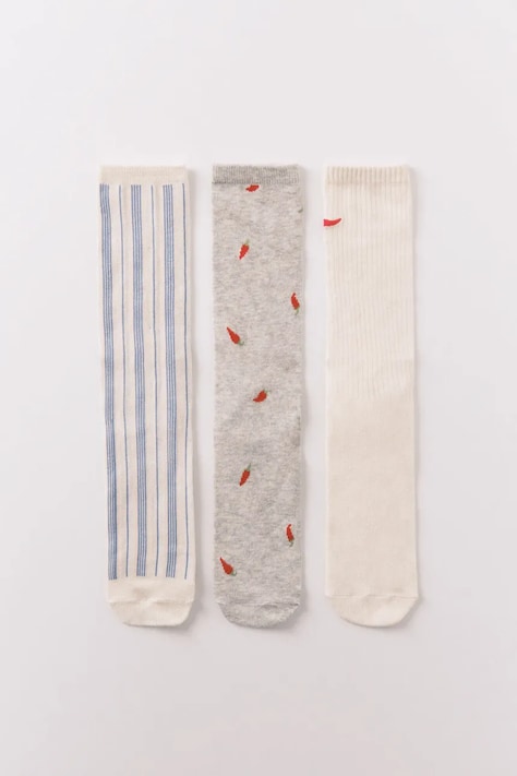 women'secret skarpety damskie 3-pack szare 4483401