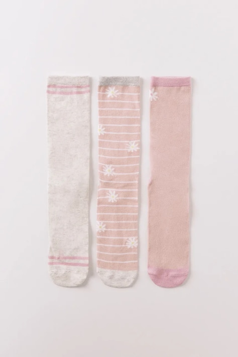 women'secret skarpety damskie 3-pack różowe 4483412