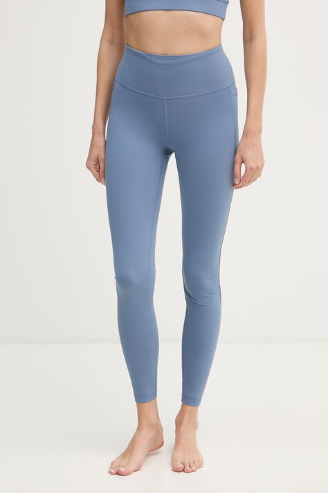 Sweaty Betty legginsy do jogi damskie Studio niebieskie low waist SB04206