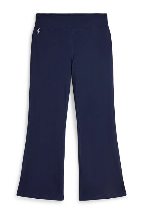 Polo Ralph Lauren legginsy dziecięce kolor granatowy gładkie 313925883500