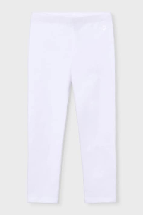 Дитячі легінси Mayoral колір білий однотонні 748