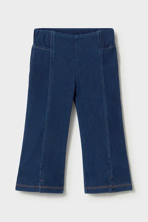 Mayoral legginsy dziecięce kolor niebieski gładkie 1745