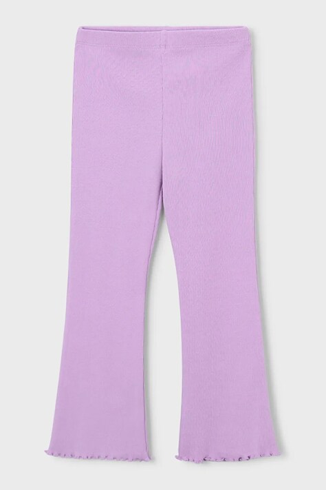 Mayoral spodnie dziecięce kolor fioletowy gładkie 3720