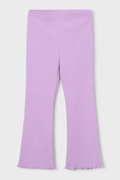 Mayoral spodnie dziecięce kolor fioletowy gładkie 3720