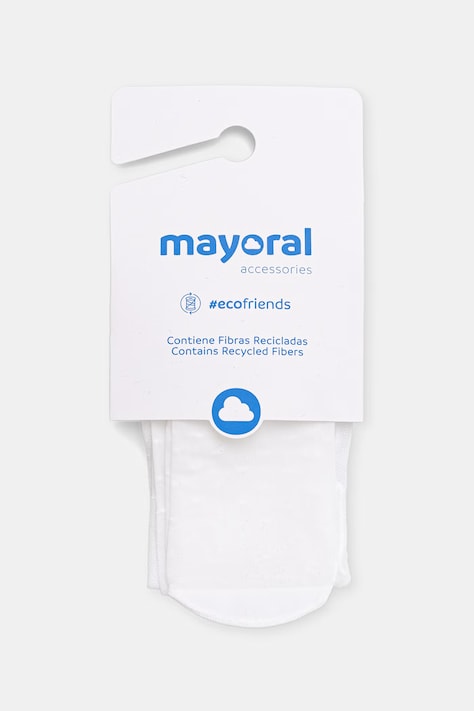 Mayoral rajstopy dziecięce kolor biały 10131