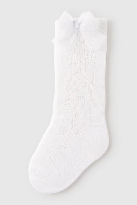 Dětské ponožky Mayoral bílá barva, 10138