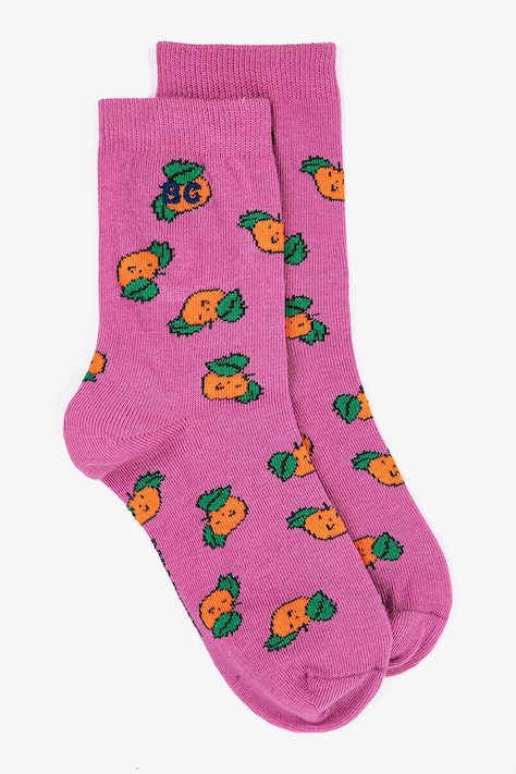 Παιδικές κάλτσες Bobo Choses Tangerine χρώμα: ροζ, B126AI011