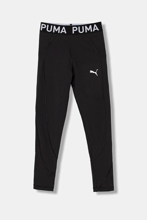 Puma legginsy dziecięce czarne high waist 526924