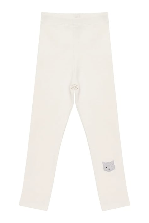 Леггинсы для младенцев Donsje Soenie Leggings Cat цвет белый однотонные 4117201