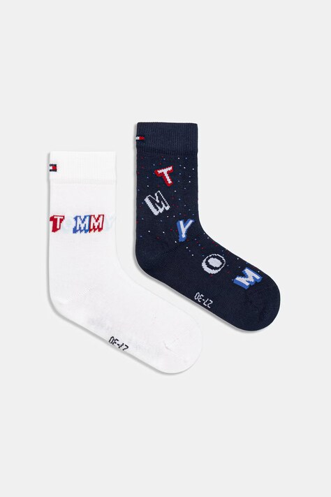 Tommy Hilfiger skarpetki dziecięce 2-pack kolor granatowy 701238508