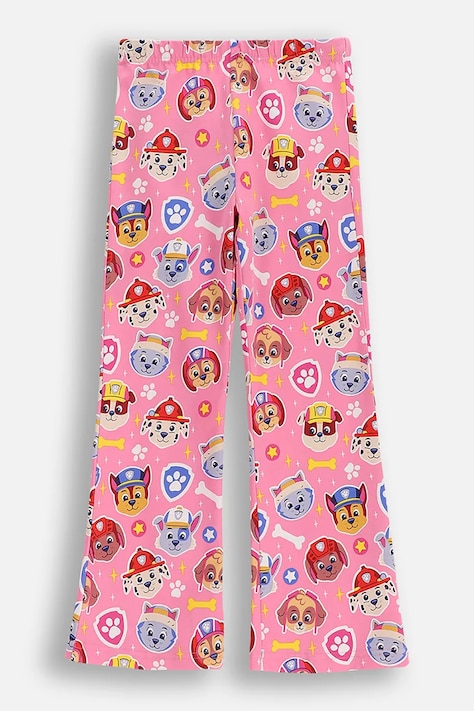 Coccodrillo tajice za djecu od pamuka s elastanom roze srednje visoki struk LICENCE GIRL