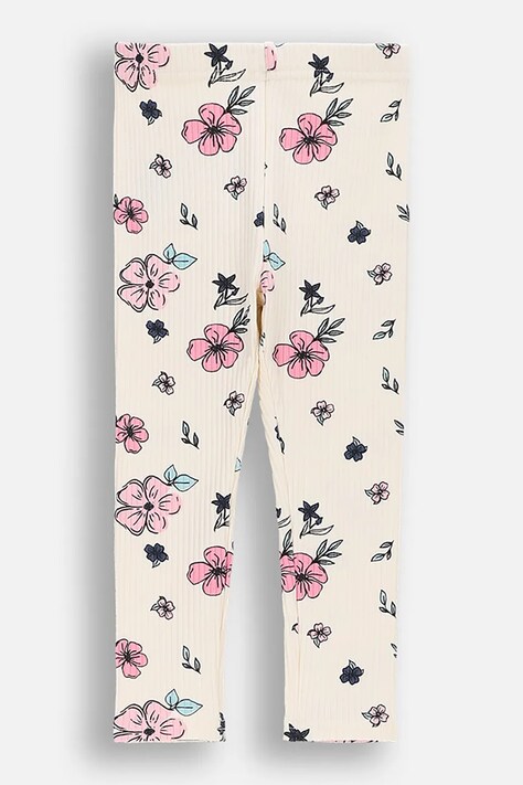 Coccodrillo tajice za djecu pamučne bež FANTASY SPRING GIRL NEWBORN