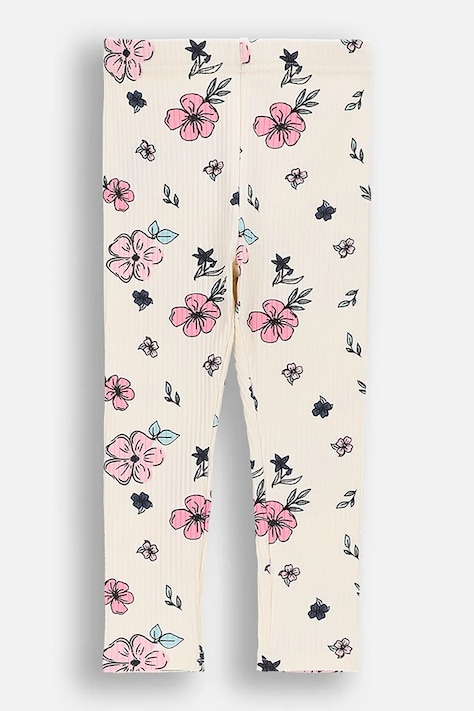 Coccodrillo tajice za djecu pamučne bež FANTASY SPRING GIRL NEWBORN