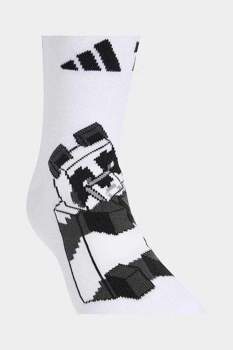Дитячі шкарпетки з бавовною adidas Performance MINECRAFT 3-pack — фото 3