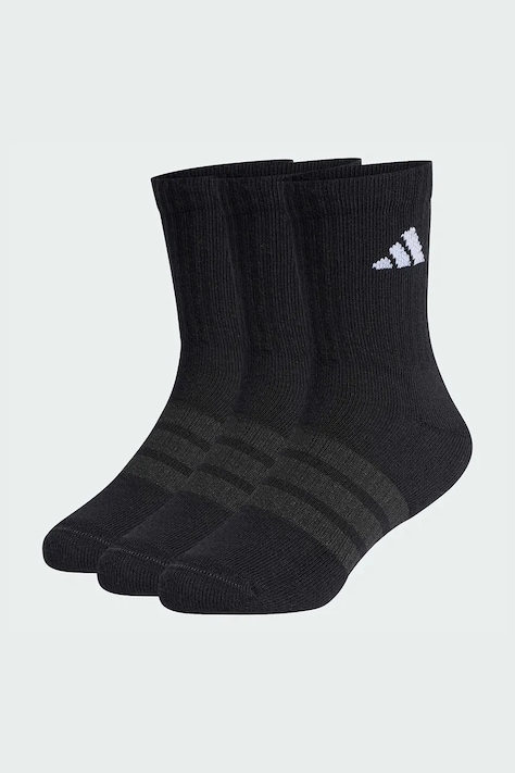 adidas Performance șosete pentru copii cu bumbac 3-pack culoarea negru, JZ0527