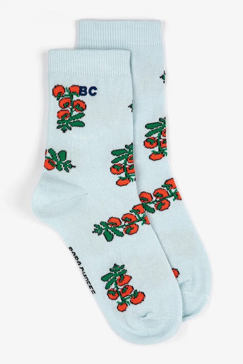 Bobo Choses skarpetki dziecięce Juicy Tomatoes kolor niebieski B126AI010
