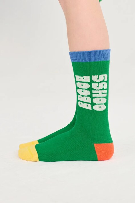 Bobo Choses șosete copii Bobo Choses Modern culoarea verde, B126AI044