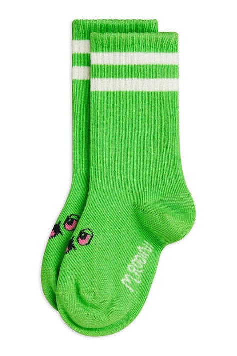 Mini Rodini skarpetki dziecięce Alien kolor zielony 26260115
