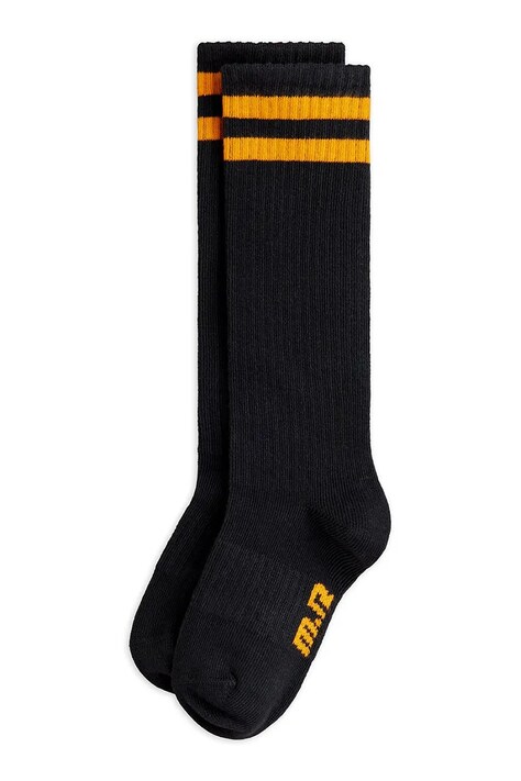 Mini Rodini podkolanówki dziecięce Football kolor czarny 26260125