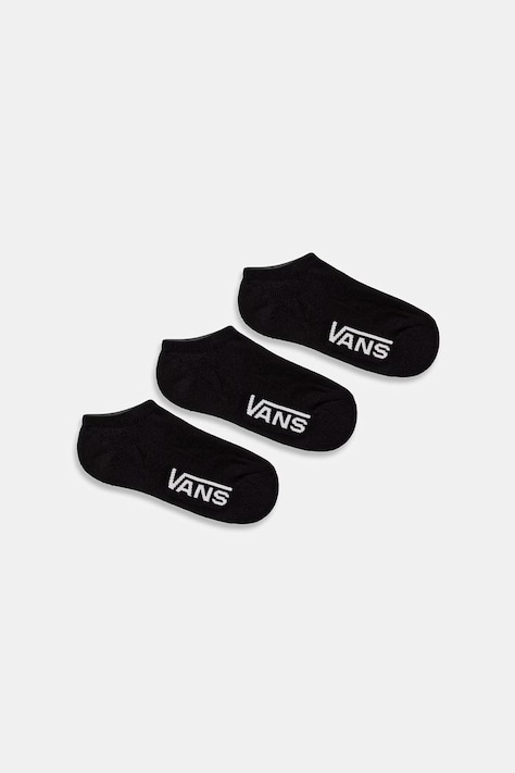Čarape Vans 3-pack boja: crna, VN000Q1SBLK1