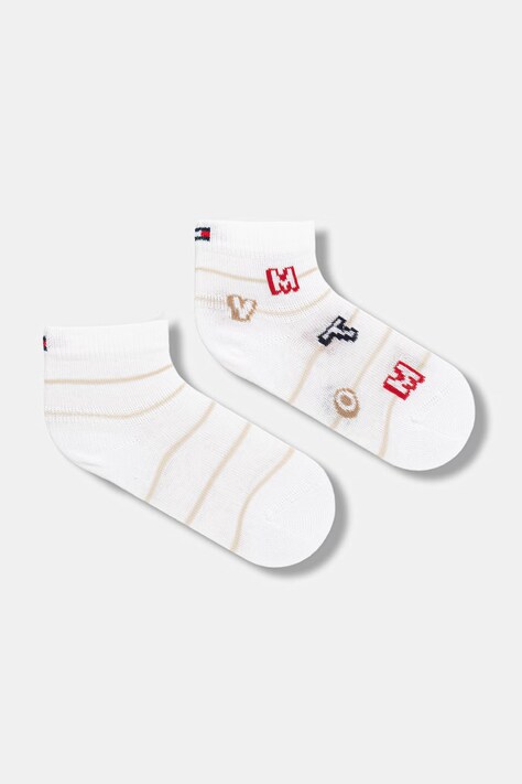 Tommy Hilfiger skarpetki dziecięce 2-pack kolor biały 701238517