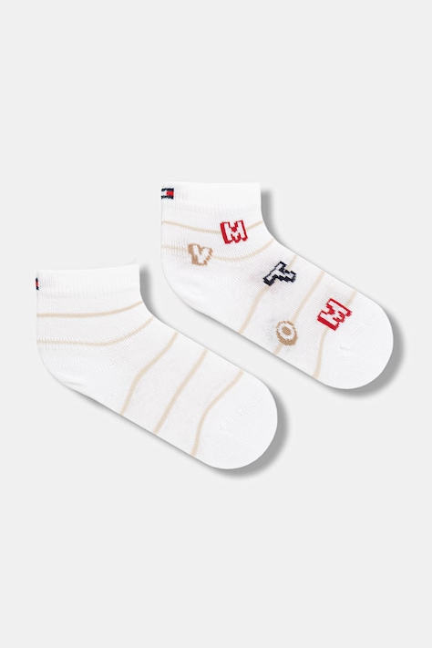 Tommy Hilfiger skarpetki dziecięce 2-pack kolor biały 701238517