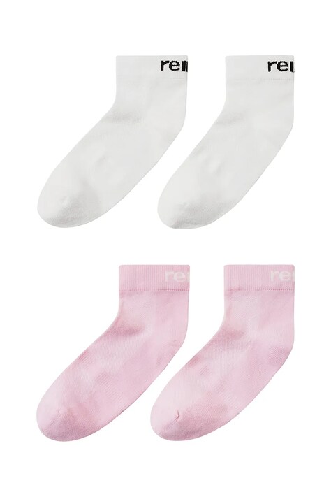 Reima skarpety dziecięce Nilkat 2-pack różowe 5300300A
