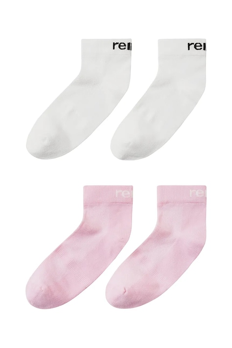 Reima skarpety dziecięce Nilkat 2-pack różowe 5300300A