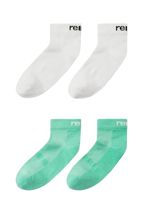 Reima skarpety dziecięce Nilkat 2-pack zielone 5300300A