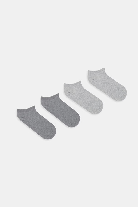 United Colors of Benetton čarape za djecu 4-pack sive 6GRDR7002