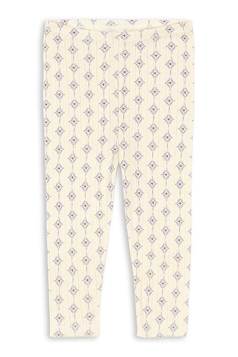 Konges Sløjd κολάν παιδικά βαμβακερά MINNIE PANTS GOTS μπεζ κανονική