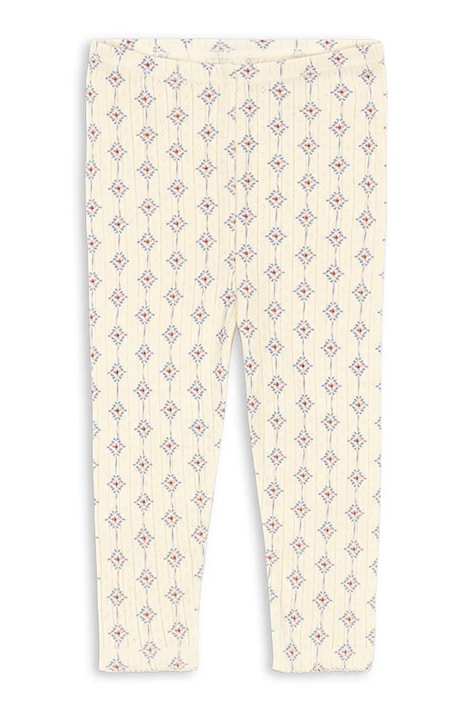Konges Sløjd κολάν παιδικά βαμβακερά MINNIE PANTS GOTS μπεζ κανονική