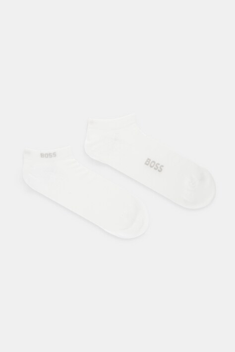 BOSS skarpetki 2P AS Logo Bamboo 2-pack kolor beżowy 50538188