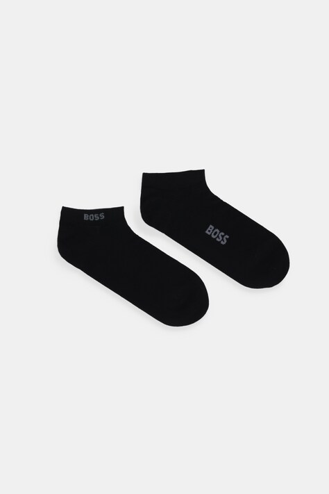 Κάλτσες BOSS 2P AS Logo Bamboo 2-pack χρώμα: μαύρο, 50538188