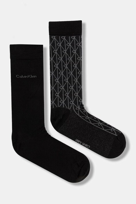 Calvin Klein skarpety męskie 2-pack czarne 701237677