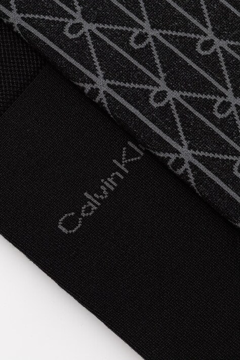 Calvin Klein шкарпетки чоловічі 2 шт — SS26-LGM01O, чорний — фото 2
