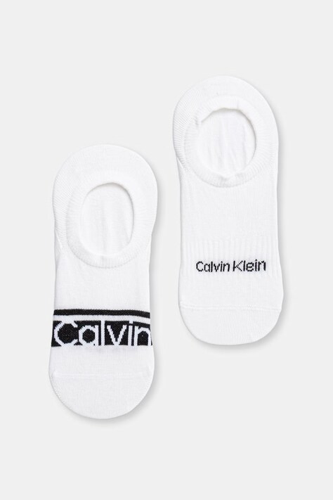 Calvin Klein skarpety stopki męskie białe 701237876