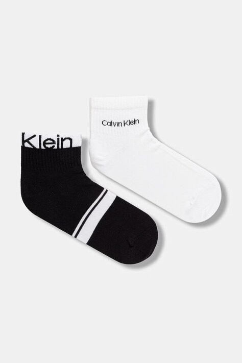 Calvin Klein skarpety męskie 2-pack czarne 701237874