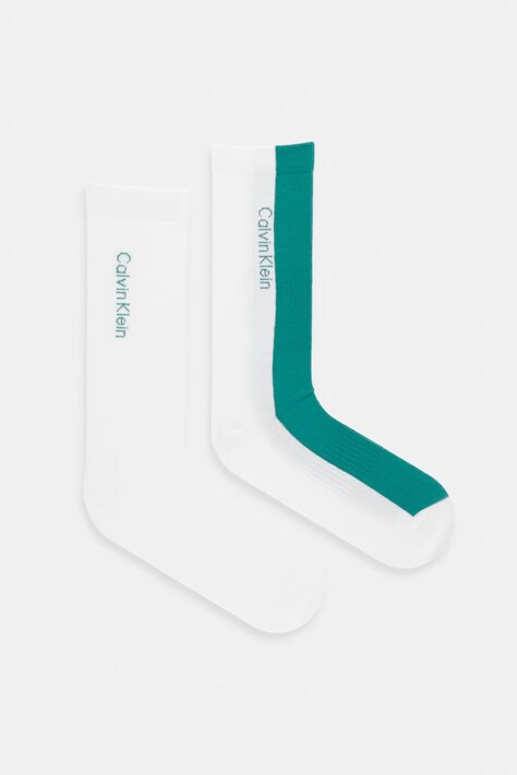 Calvin Klein skarpety męskie 2-pack białe 701237879
