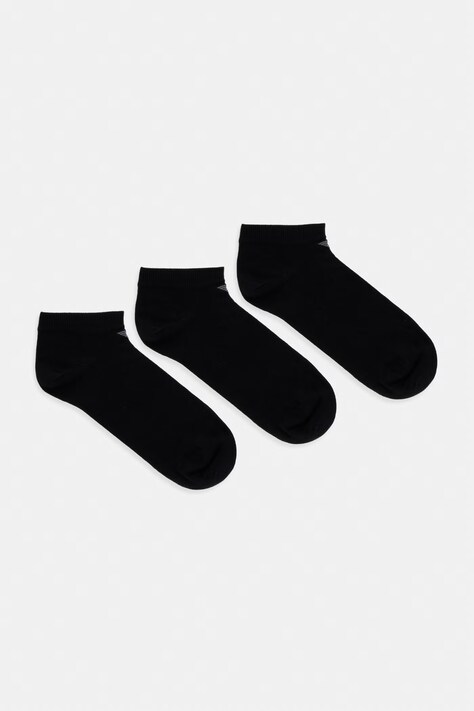 Emporio Armani Underwear skarpetki 3-pack kolor czarny EM000550 AF14446