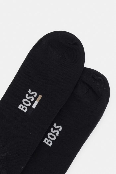 Шкарпетки BOSS 2-pack — SS26-LGM031, чорний — фото 2
