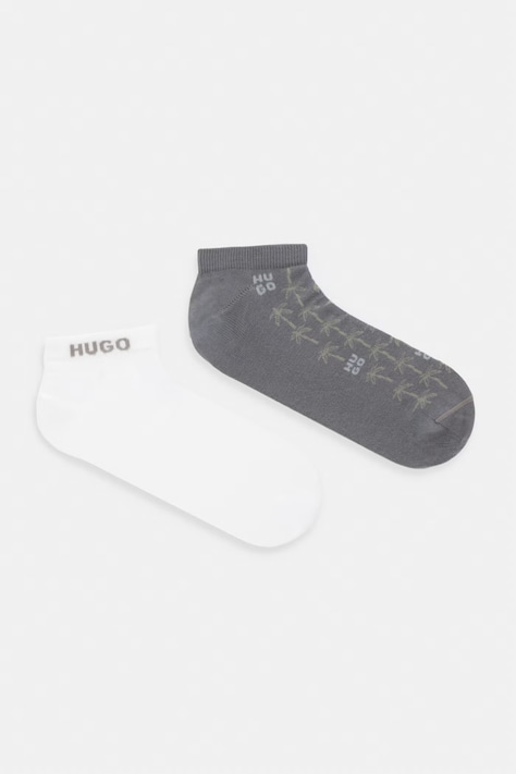 HUGO чорапи мъжки 2P AS PALMS CC сиви 50557149