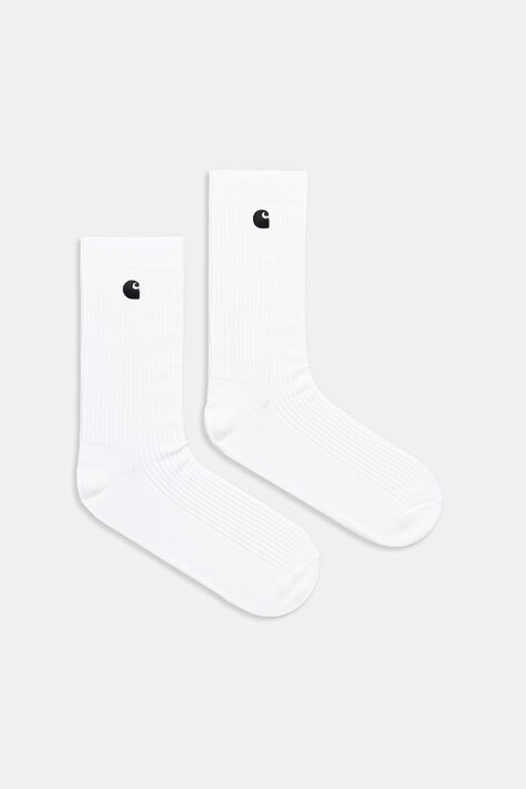 Carhartt WIP Madison Pack Socks skarpety męskie 2-pack białe I036750.1A6XX