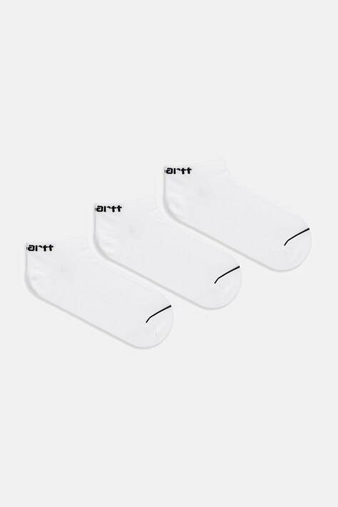 Carhartt WIP Script Sneakers Socks skarpety męskie 3-pack białe I036749.1ZJXX