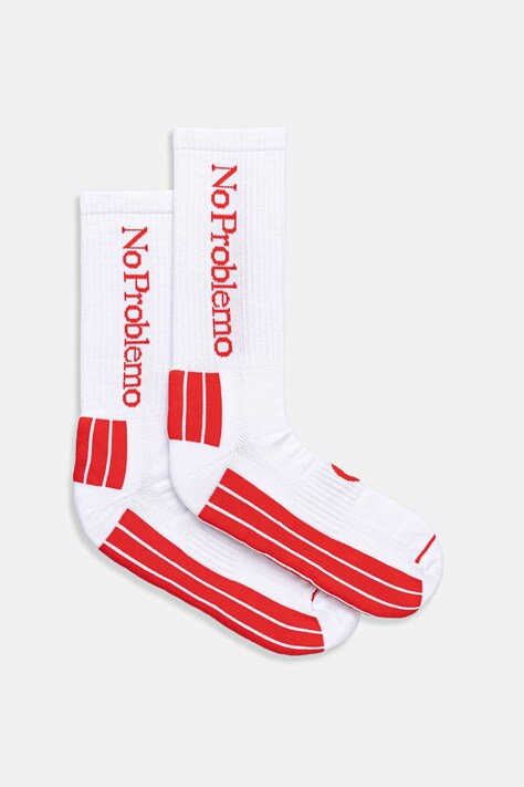 No Problemo No Problemo Sock skarpety męskie białe NP0004305W