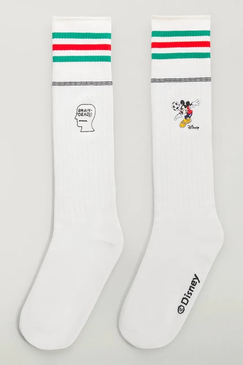 adidas Originals Brain Dead x Disney Men's socks beige KS0227