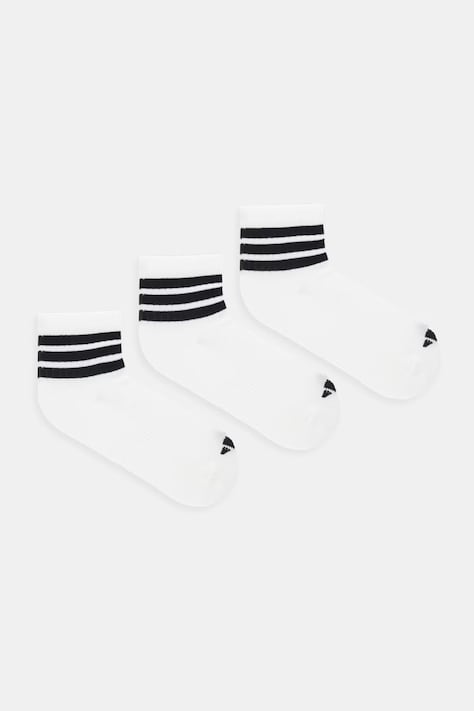 Čarape adidas 3-pack boja: bijela, JZ0529
