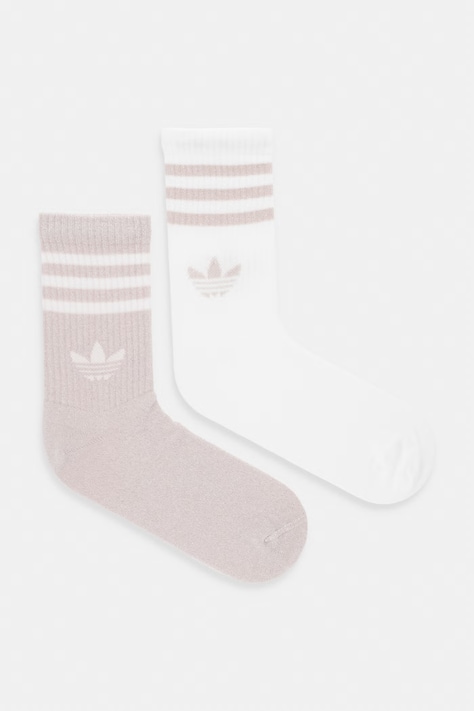 adidas Originals skarpety 2-pack beżowe KD0966