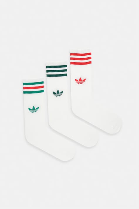 adidas Originals skarpetki 3-pack kolor beżowy KD8239